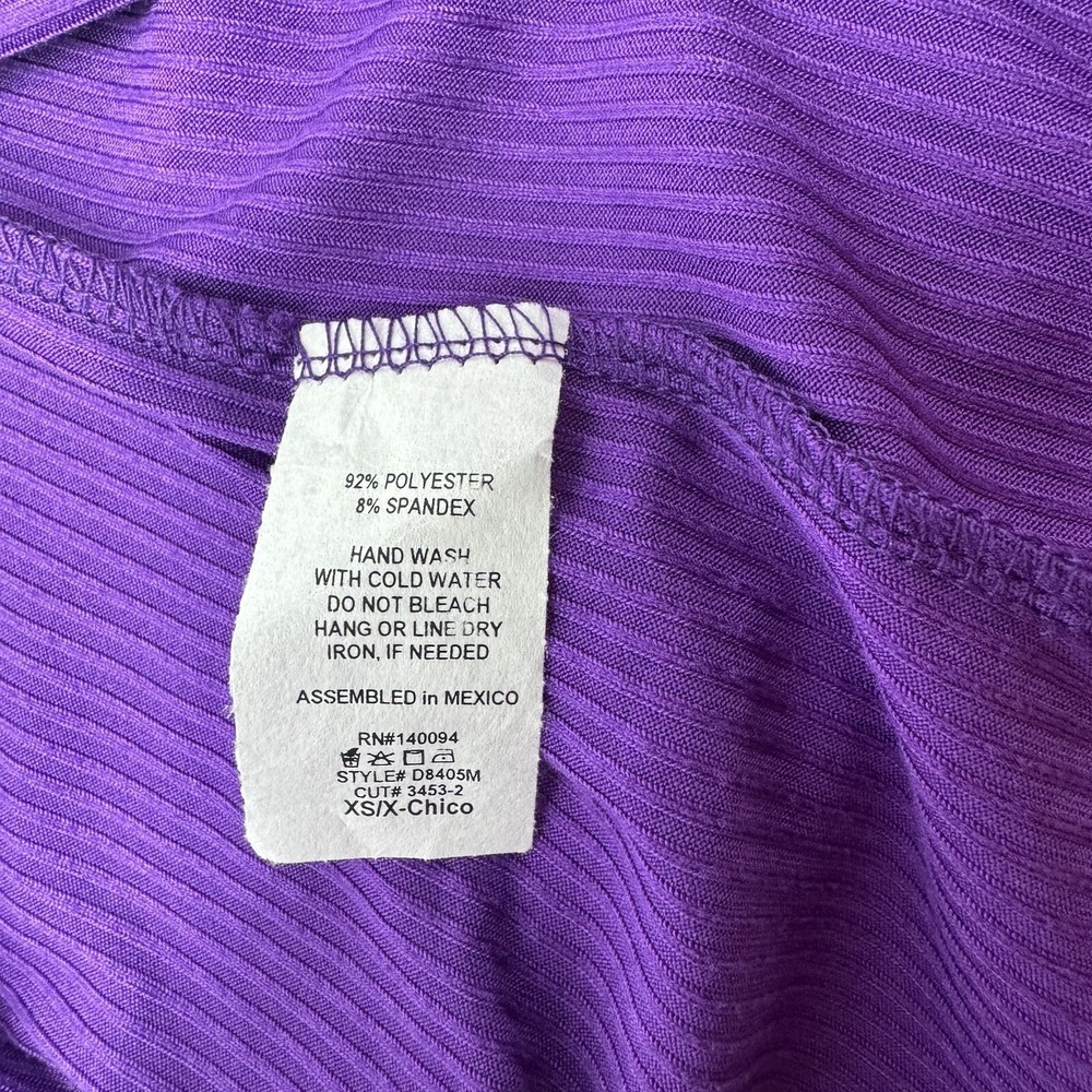 See You Monday Purple Ribbed Strapless Popover Maxi Dress XS D8405M - Picture 7 of 7
